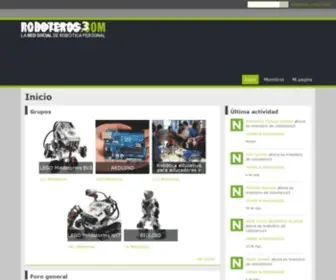 Roboteros.com(We're under maintenance) Screenshot