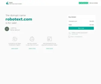 Robotext.com(Robotext) Screenshot