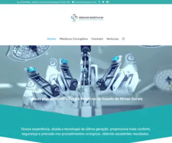 Roboticabh.com.br(MEDICINA E CIRURGIA ROBÓTICA BH) Screenshot