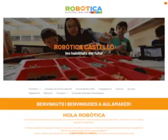 Roboticacastellon.com(Robótica) Screenshot