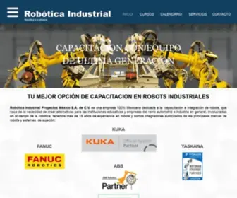 Roboticaindustrial.com.mx(Robótica Industrial) Screenshot