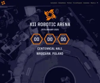 Roboticarena.pl(Robotic Arena) Screenshot