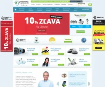 Roboticky-Vysavac.sk(Najväčší špecialista na robotické vysávače) Screenshot