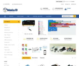 Robotics-3D.com(BEDURIN SRL) Screenshot