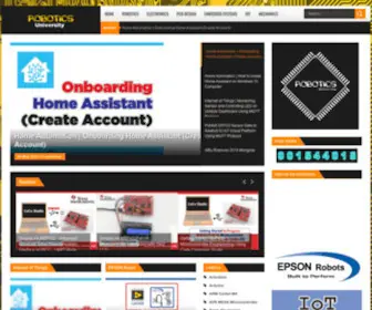 Robotics-University.com(Robotics University) Screenshot