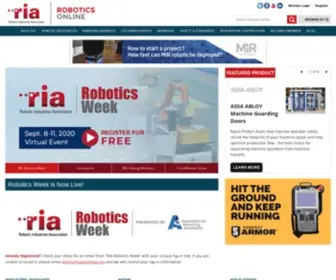 Robotics.org(Industrial Robotics) Screenshot