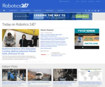 Robotics247.com(Robotics 24/7) Screenshot
