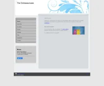 Roboticsflooddiseasecures.org(The Dorkasauruses) Screenshot