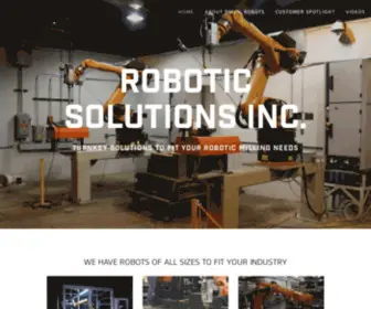 Roboticsolutionsinc.com(Robotic Solutions) Screenshot