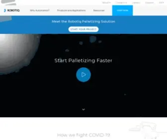 Robotiq.com(Start Production Faster) Screenshot