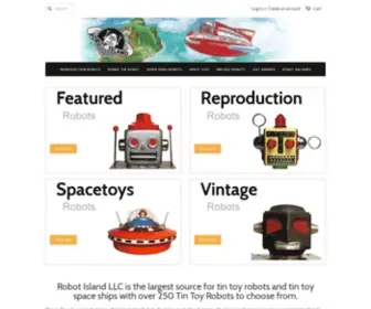 Robotisland.com(Robot Island LLC) Screenshot