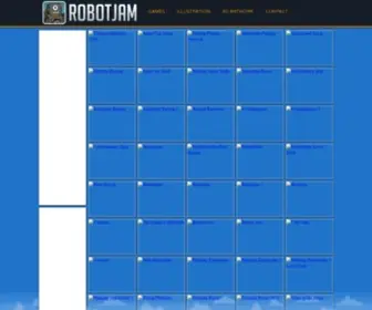 Robotjam.com(Digital Artwork and Design) Screenshot