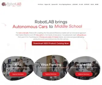 Robotlab.com(RobotLAB Group) Screenshot