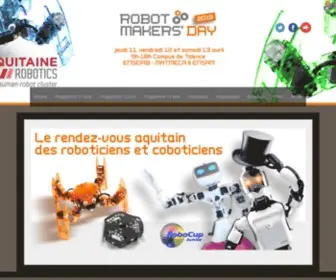 Robotmakersday.fr(Le rendez) Screenshot