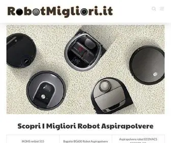 Robotmigliori.it(Recensioni e guida alla scelta del miglior robot aspirapolvere) Screenshot