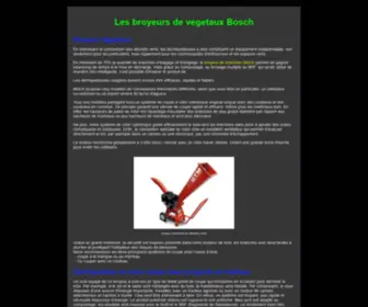 Robotmonstertoys.com(Broyeur vegetaux Bosch) Screenshot