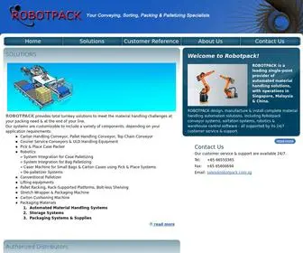 Robotpack.com.sg(Robotpack Flexible Automation System) Screenshot