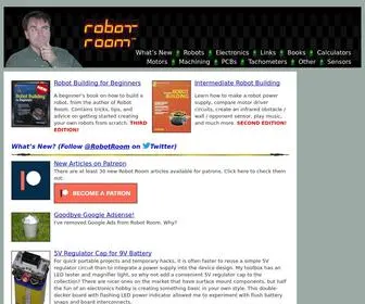 Robotroom.com(David Cook's Robot Room) Screenshot