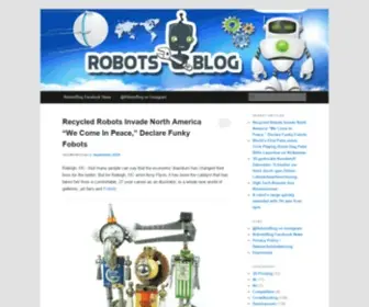 Robots-Blog.com(Robots Blog) Screenshot