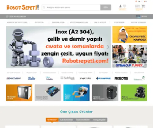 Robotsepeti.com(Robot Sepeti) Screenshot