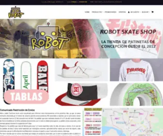 Robotskateshop.com(Robot Skate Shop · La tienda de Patinetas del Gran Concepción) Screenshot