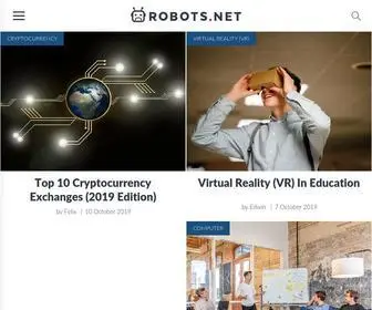 Robots.net(Guides & Product Reviews) Screenshot