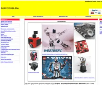 RobotStorehk.com(Robot Store (HK)) Screenshot