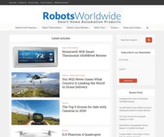 RobotsWorldwide.com(Robots Worldwide) Screenshot