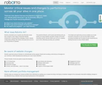 Robotto.org(Domain Monitoring) Screenshot