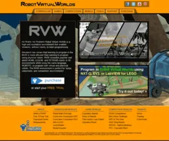 Robotvirtualworlds.com(Robot Virtual Worlds) Screenshot
