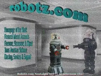 Robotz.com(20 years online) Screenshot