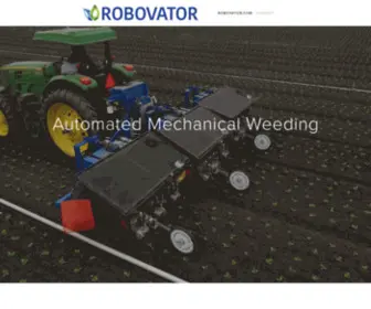Robovator.com(Robovator Visionweeding. The robovator) Screenshot