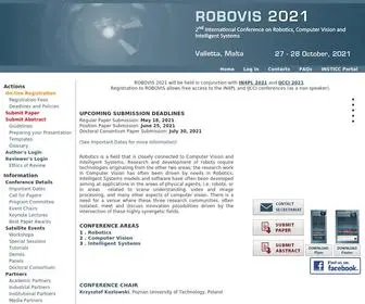 Robovis.org(ROBOVISConference) Screenshot