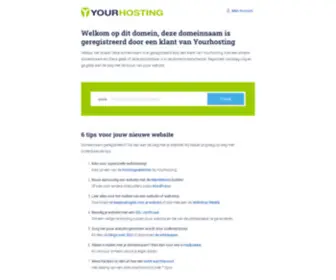 Robpla.com(Deze domeinnaam is geregistreerd door een klant van Yourhosting.nl) Screenshot