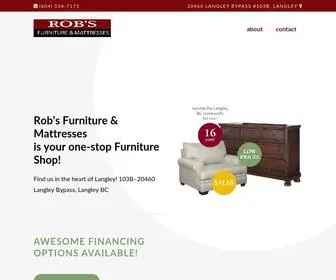 Robsfurniture.ca(Rob's Furniture) Screenshot