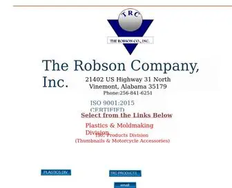 Robsonco.com(The Robson Company) Screenshot
