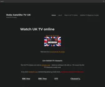 Robssatellitetv.com(Watch UK TV online) Screenshot