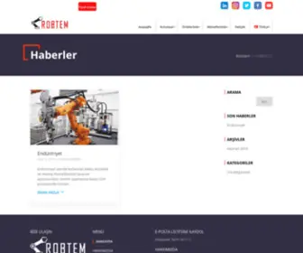Robtem.com(ELEKTROMEKANİK VE ROBOTİK SİSTEMLER) Screenshot