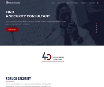 Robucksecurity.com.au(Just another WordPress site) Screenshot