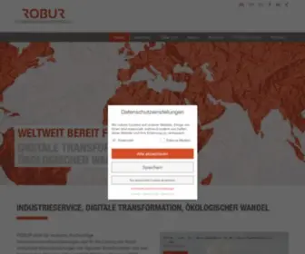 Robur-Industry-Service.com(ROBUR) Screenshot