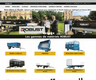 Robust2000.fr(Matériel agricole) Screenshot