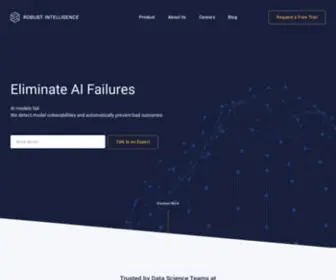 Robustintelligence.com(Robust Intelligence) Screenshot