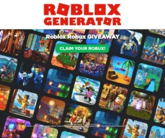 Robux.app(Roblox Free Robux Generator) Screenshot