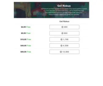 Robuxevent.com(Link Locked Roblox Admin R$ Group) Screenshot