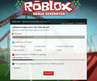 Robuxtools.me(See related links to what you are looking for) Screenshot