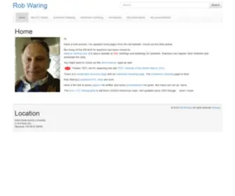Robwaring.org(Rob Waring) Screenshot