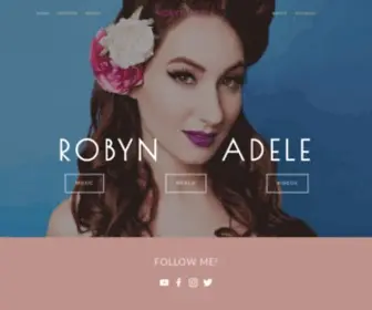 Robynadele.com(Robyn Adele) Screenshot