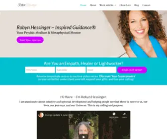 Robynhessinger.com(Robyn Hessinger) Screenshot