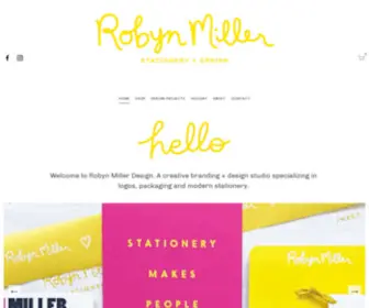 Robynmillerdesign.com(Robyn Miller Design) Screenshot