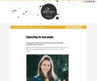 Robynroste.com(Copywriting for busy people) Screenshot